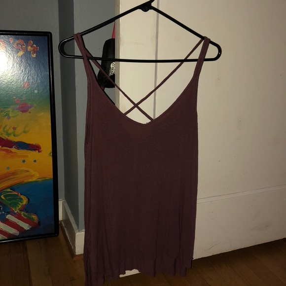 American Eagle Outfitters Tops - Maroon American Eagle tank top